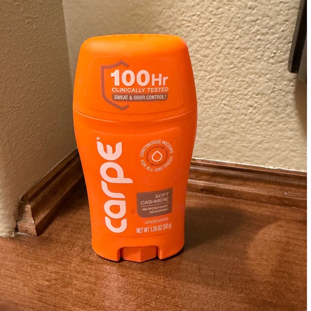 Carpe Soft Cashmere Underarm Antiperspirant Deodorant 1.76oz 100Hr Sweat Control
